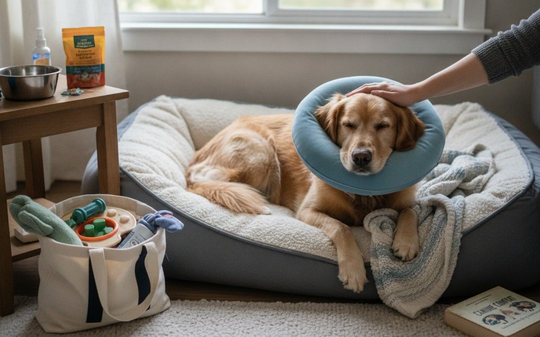 Keep Your Dog Calm After Neuter Surgery: A Recovery Guide
