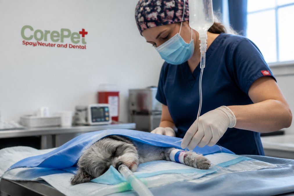 Is IV Fluid Therapy Necessary During Pet Surgery?