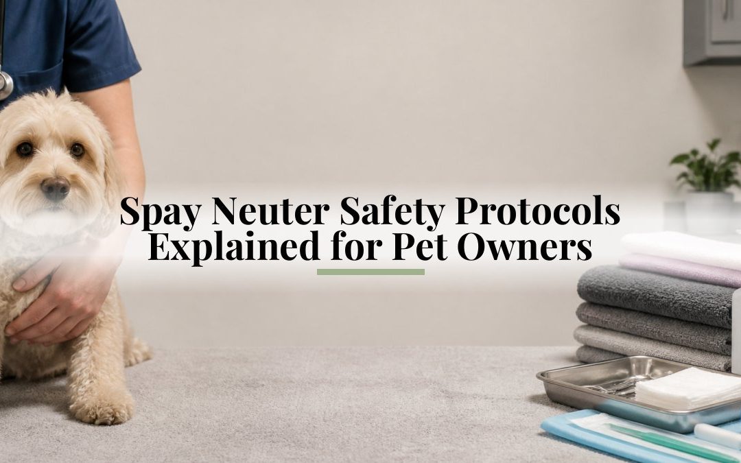 Spay Neuter Safety Protocols Explained for Pet Owners