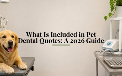 What Is Included in Pet Dental Quotes: A 2026 Guide