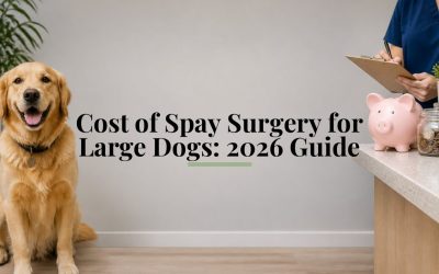 Cost of Spay Surgery for Large Dogs: 2026 Guide